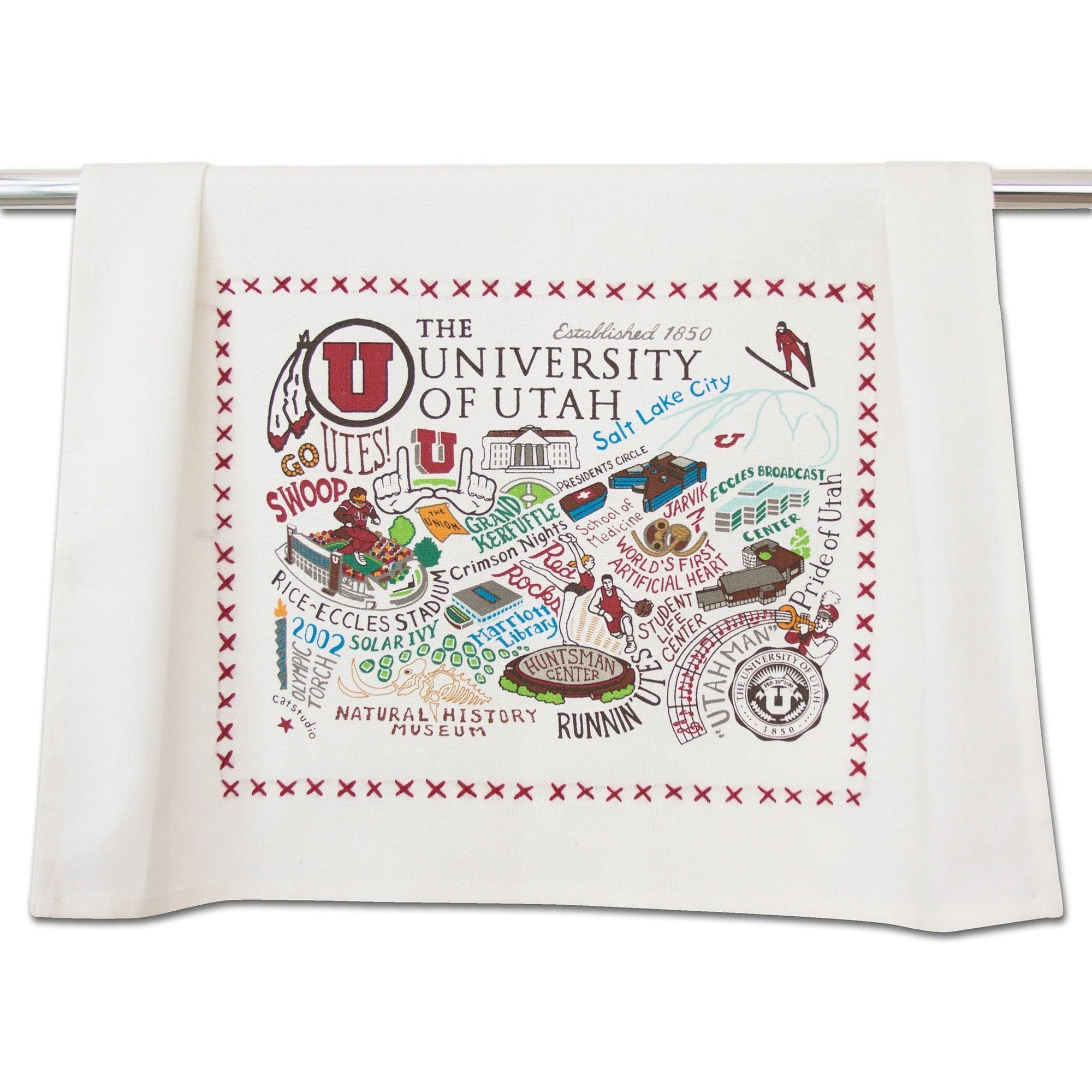 Dish Towel - Collegiate - Zinnias Gift Boutique