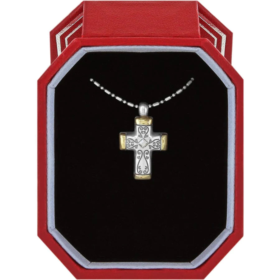 Venezia Petite Cross Necklace Gift Box - Zinnias Gift Boutique