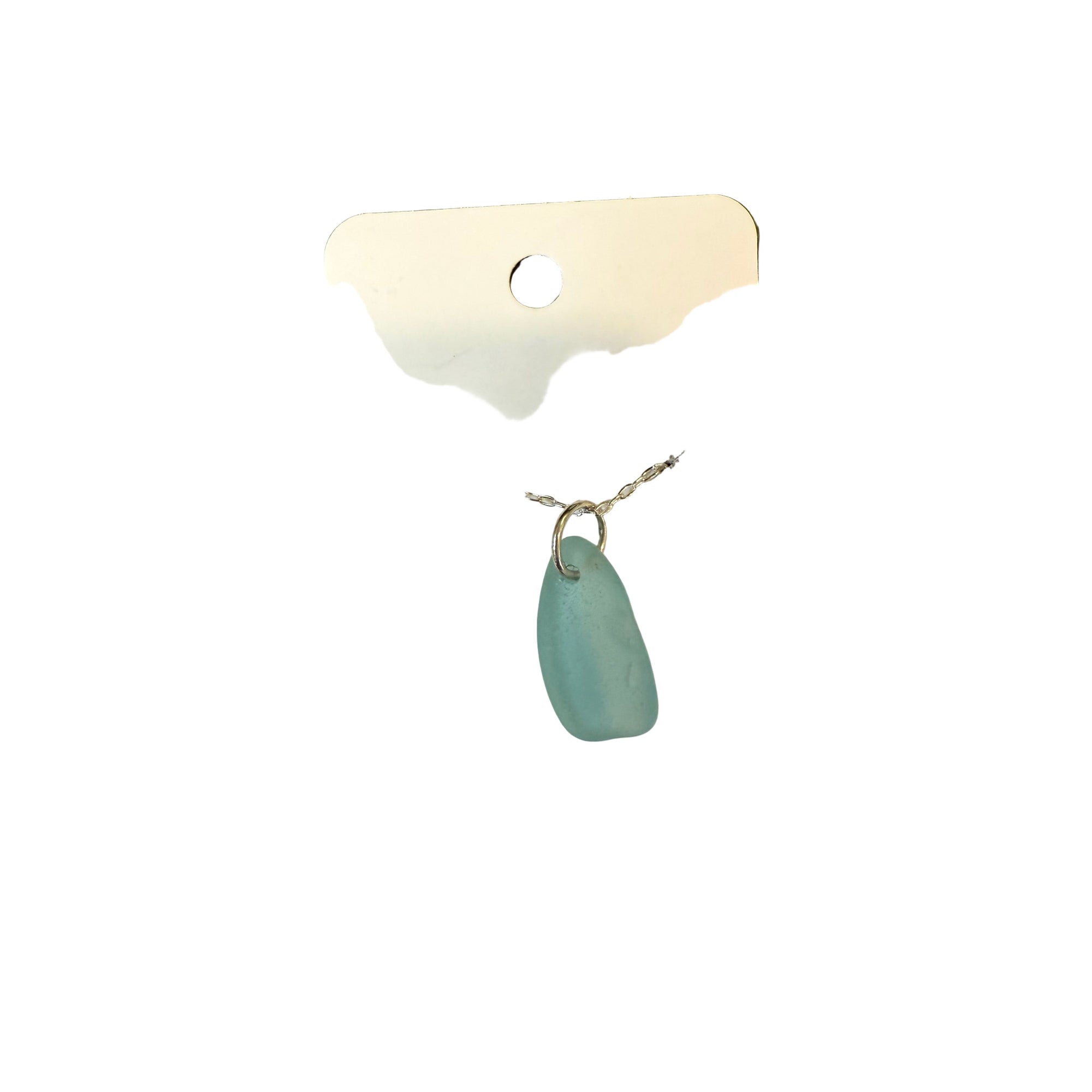Sea Glass Necklace Local Artisan - Zinnias Gift Boutique