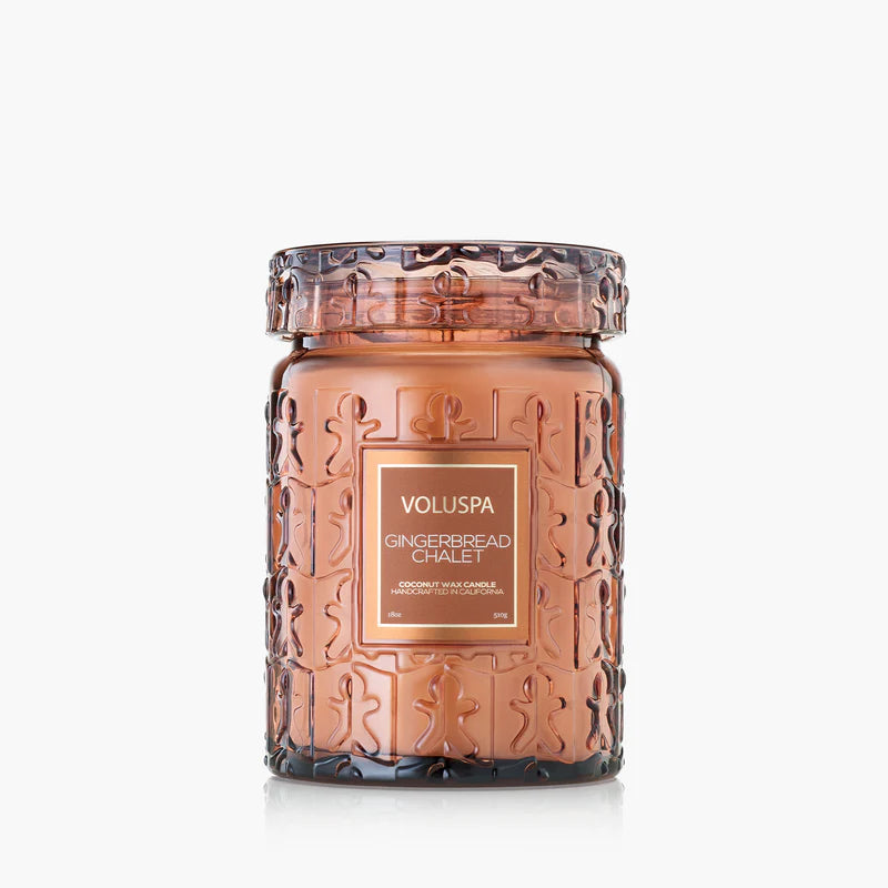 Gingerbread Chalet Candle - Zinnias Gift Boutique