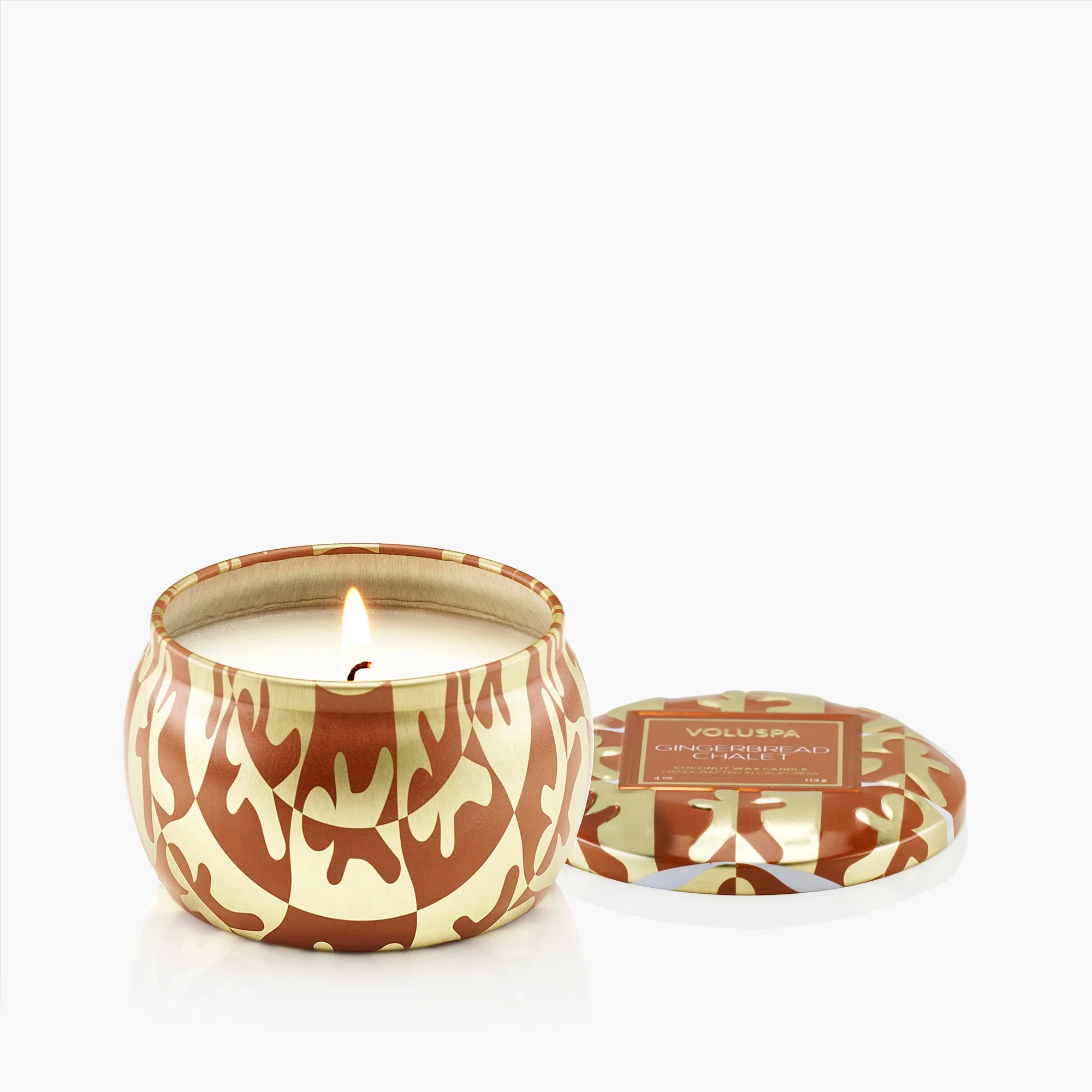 Gingerbread Chalet Candle - Zinnias Gift Boutique