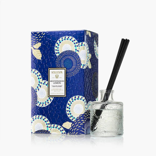 Mediterranean Lemon Reed Diffuser - Zinnias Gift Boutique
