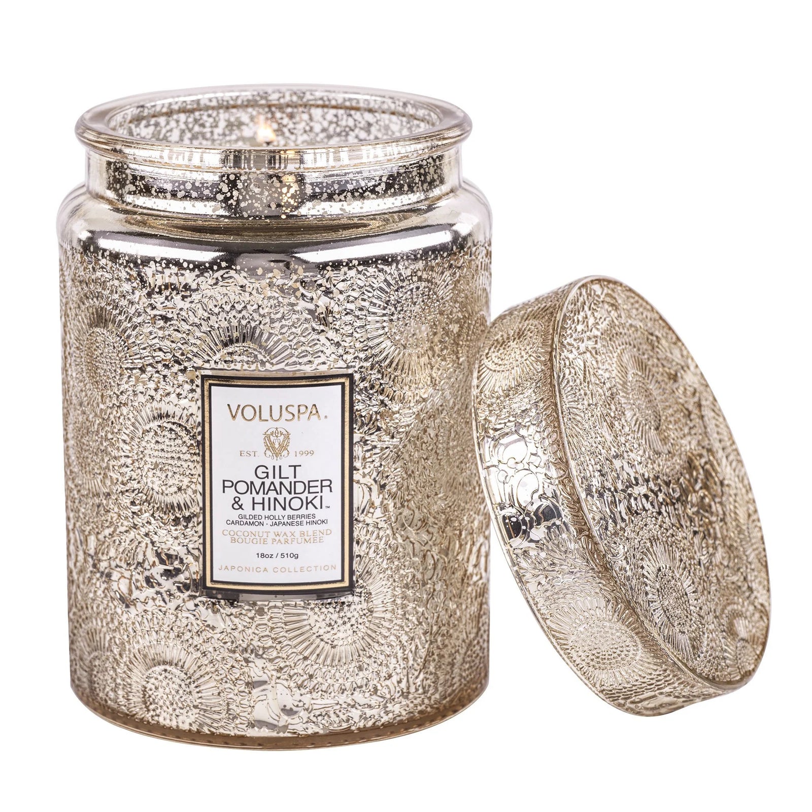 Gilt Pomander Hinoki - Zinnias Gift Boutique