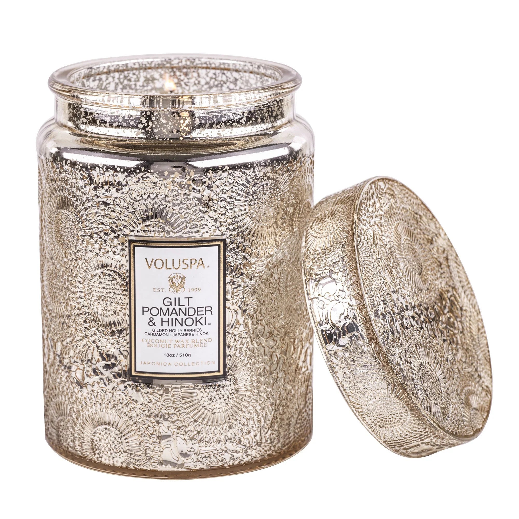 Gilt Pomander Hinoki - Zinnias Gift Boutique