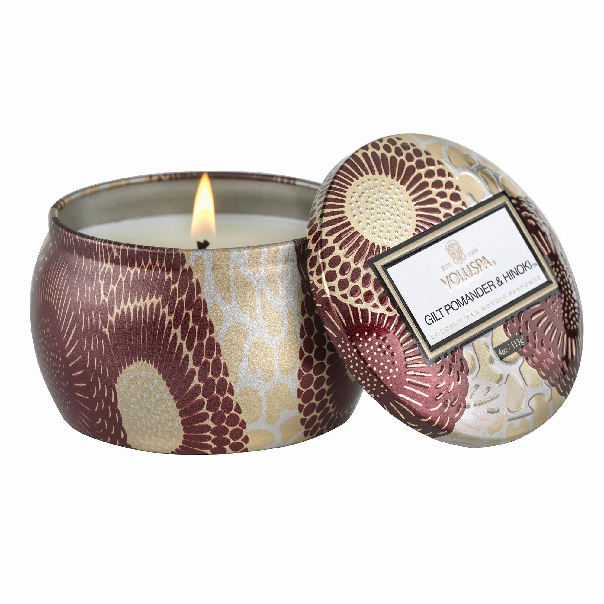 Gilt Pomander Hinoki - Zinnias Gift Boutique