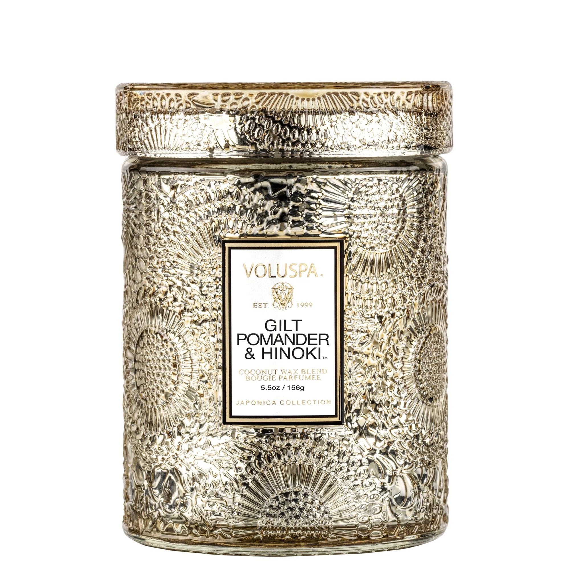 Gilt Pomander Hinoki - Zinnias Gift Boutique