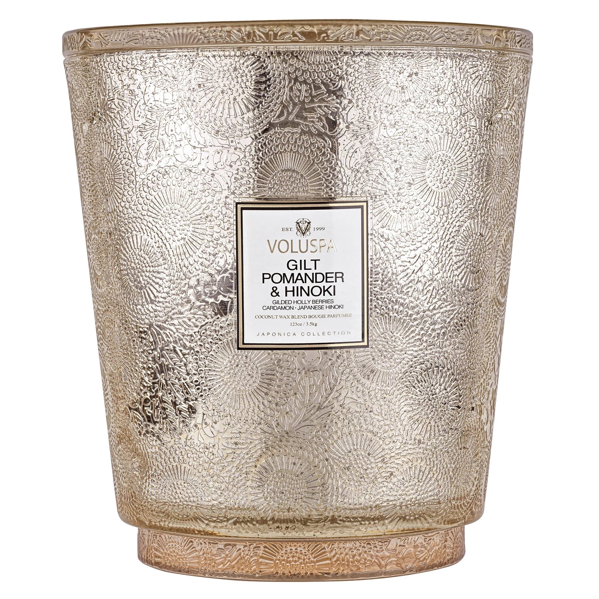 Gilt Pomander Hinoki - Zinnias Gift Boutique