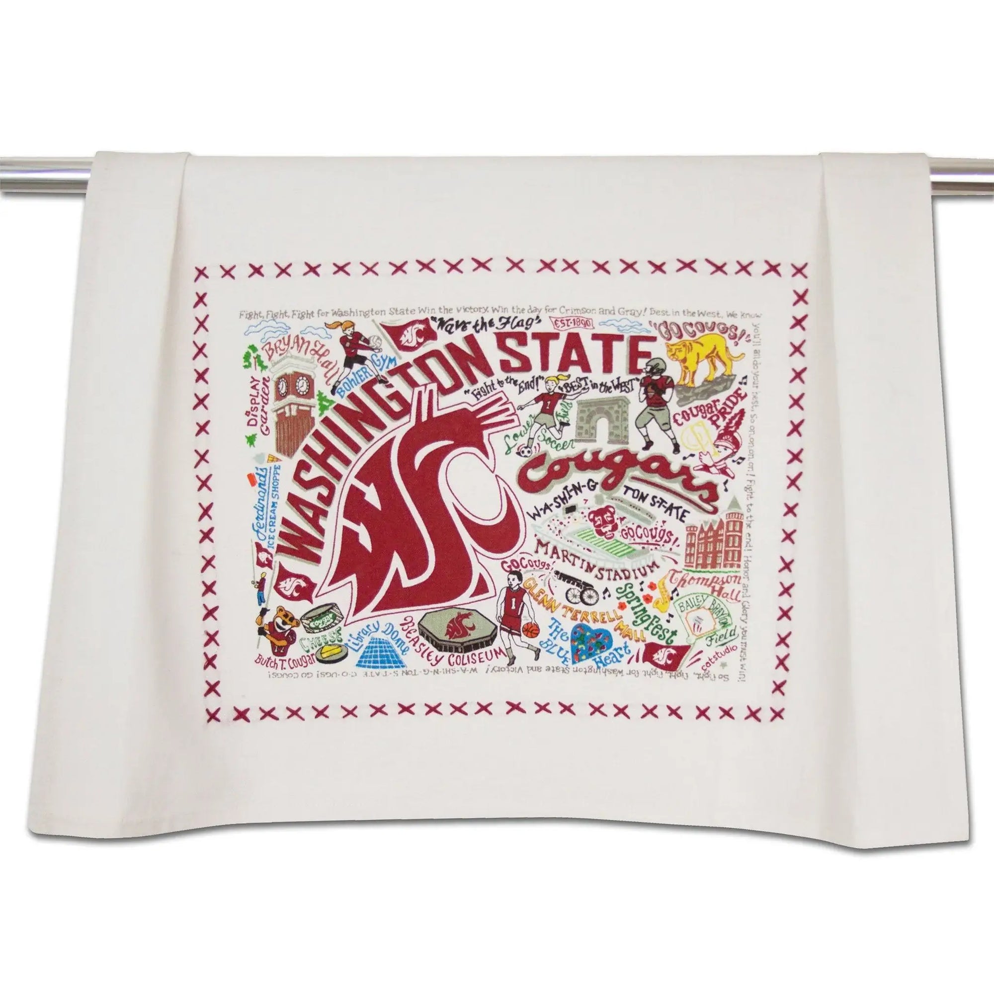 Dish Towel - Collegiate - Zinnias Gift Boutique