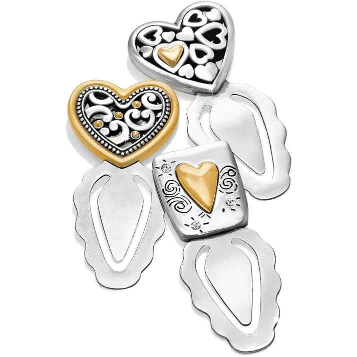 World Of Hearts Bookmark Set - Zinnias Gift Boutique