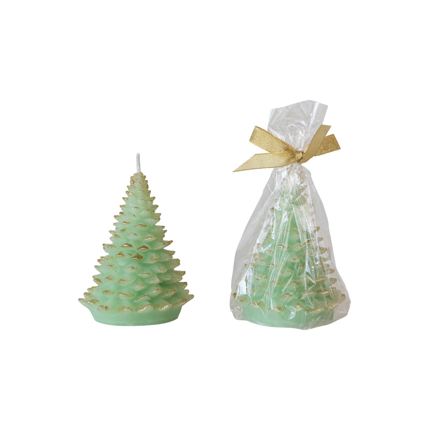 Unscented Tree Shaped Candle - Zinnias Gift Boutique
