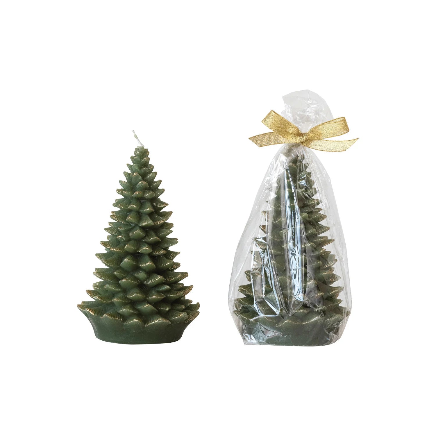 Unscented Tree Shaped Candle - Zinnias Gift Boutique