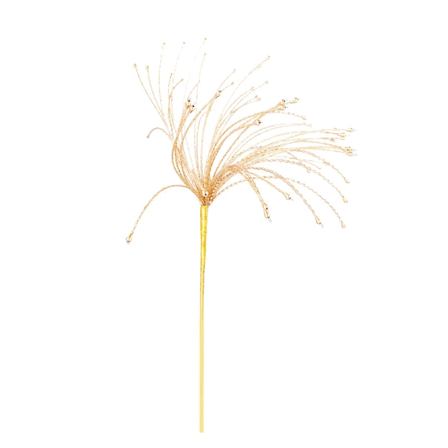 Metal & Glass Beaded Spray - Zinnias Gift Boutique