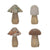 Fabric Wood Mushroom