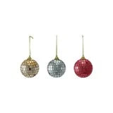 2"D Glass Mirror Ball Hanging - Zinnias Gift Boutique