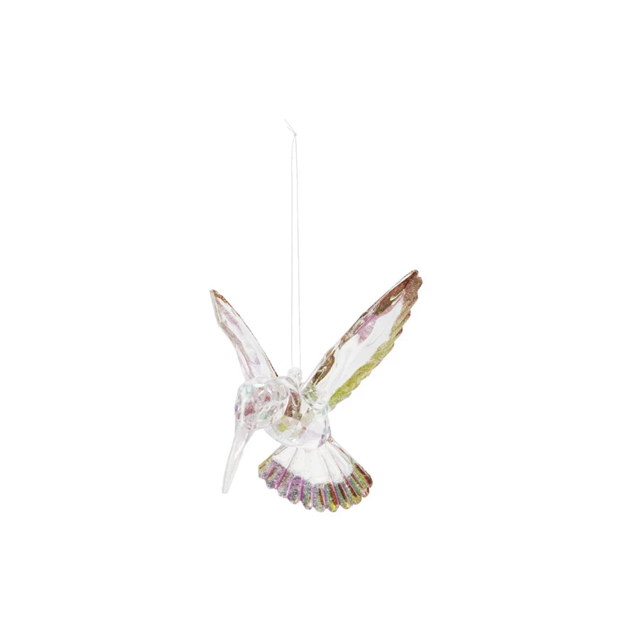 Faceted Hummingbird Ornament - Zinnias Gift Boutique