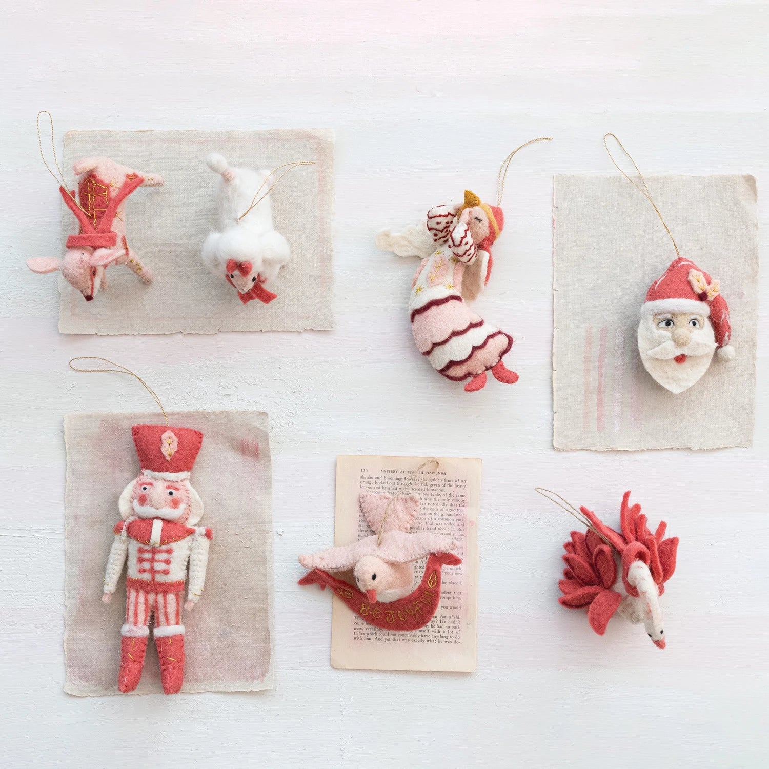 Felt Angel Ornament - Zinnias Gift Boutique