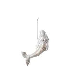 7"L Glass Mermaid Ornament - Zinnias Gift Boutique