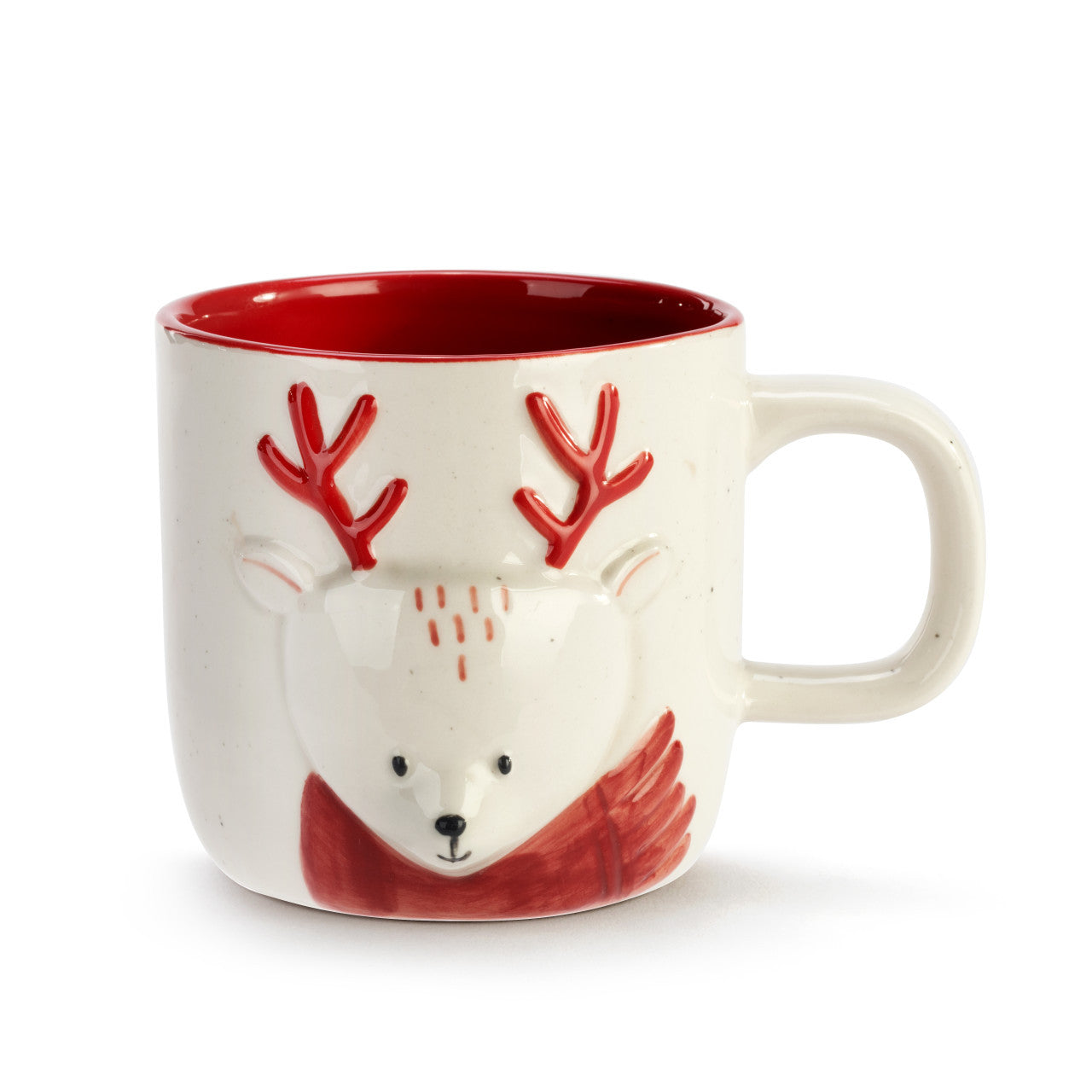 Ceramic Reindeer Mug - Zinnias Gift Boutique