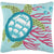 Coral  & Turtle Hooked - Zinnias Gift Boutique