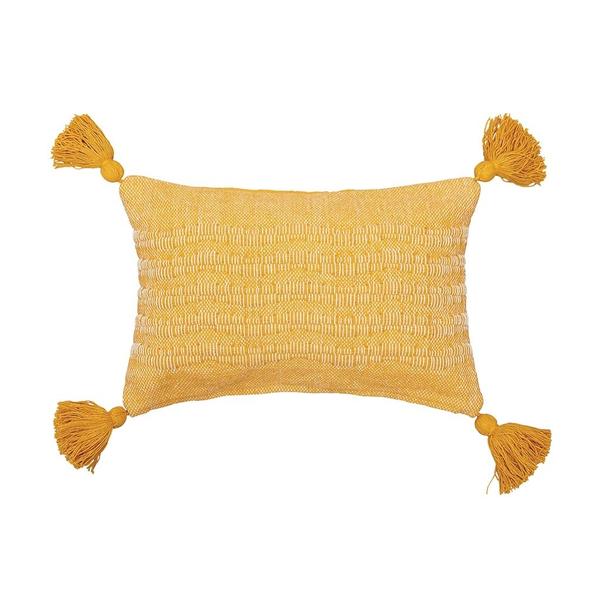 Ochre Pillow - Zinnias Gift Boutique