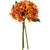 13 Inch Orange Two-Tone Hydrangea Bundle (3 Stems) - Zinnias Gift Boutique