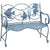 Blue Fish Bench - Zinnias Gift Boutique