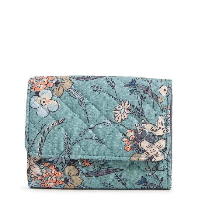 RFID Riley Compact Wallet - Zinnias Gift Boutique