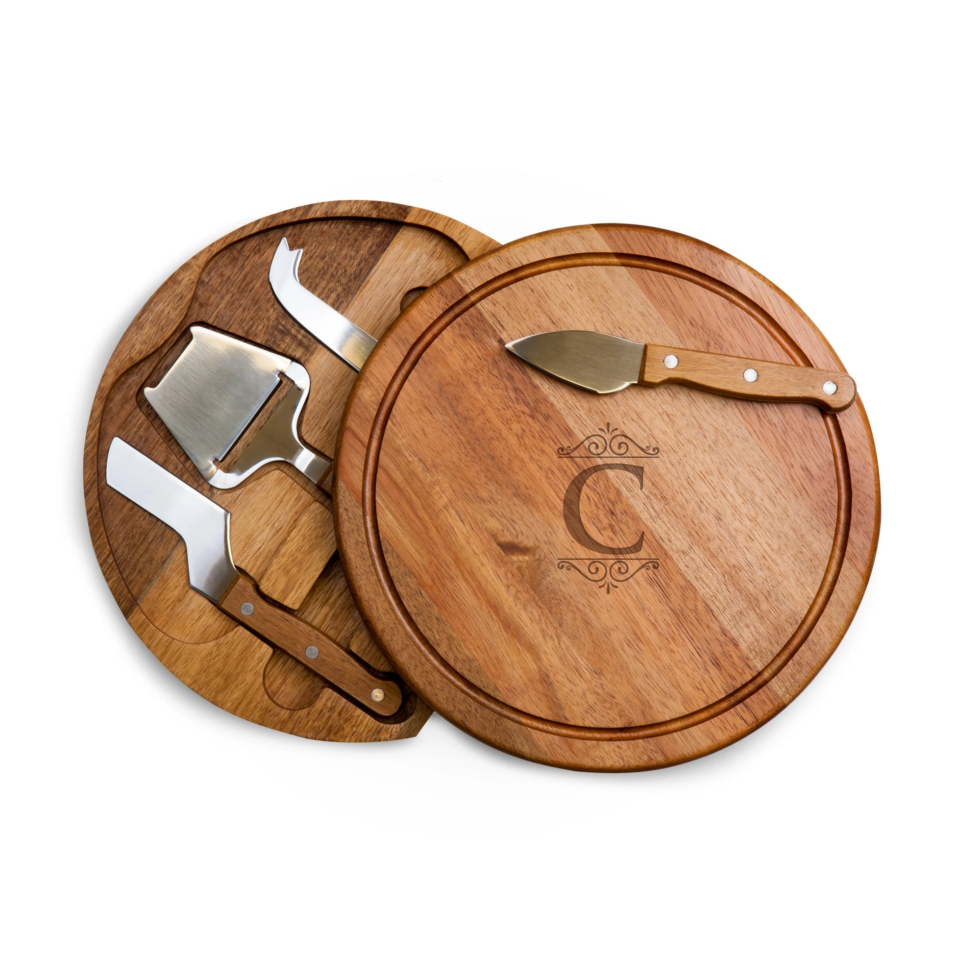 Acacia Circo Cheese Board - Acacia Wood - Zinnias Gift Boutique