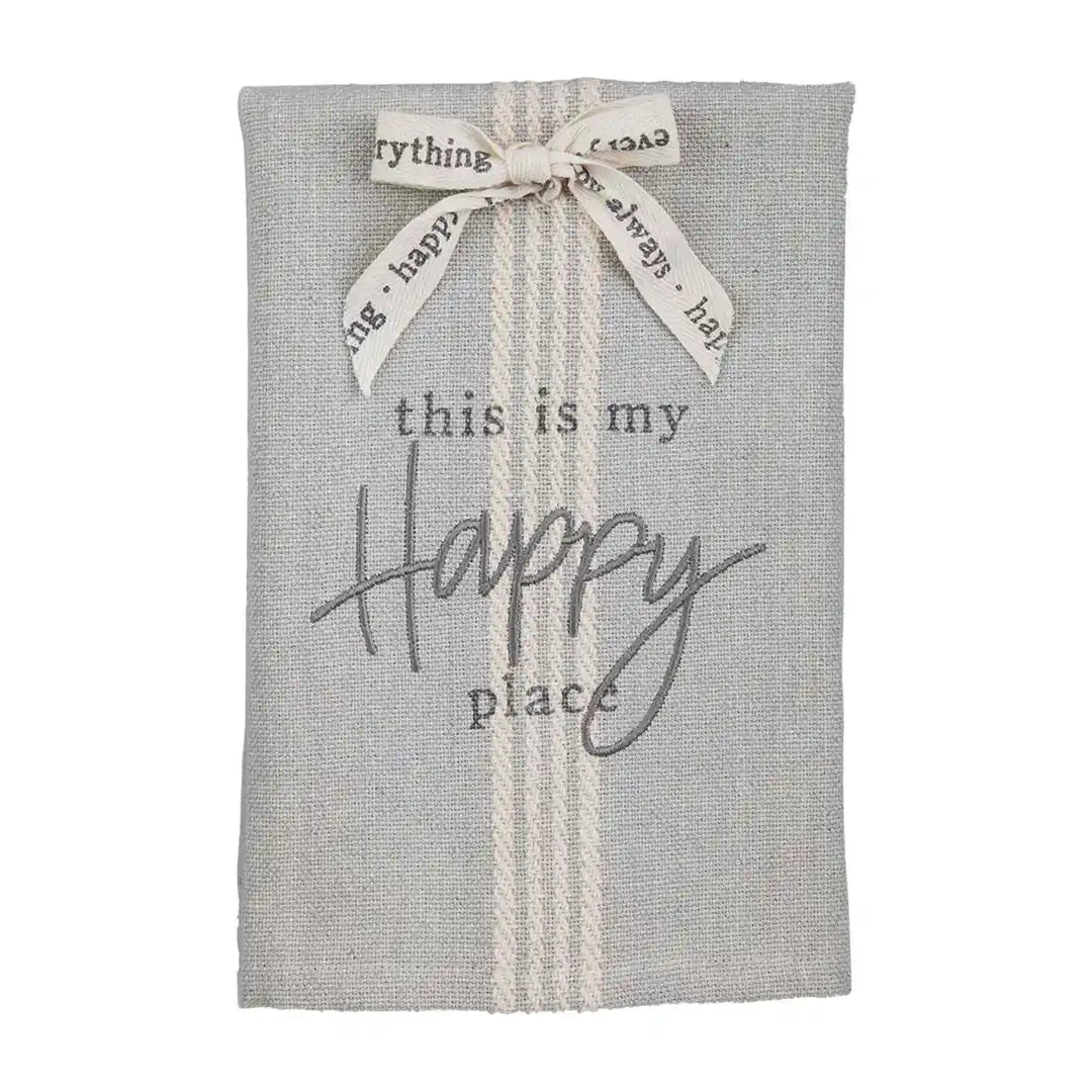 Happy Place Towel - Zinnias Gift Boutique
