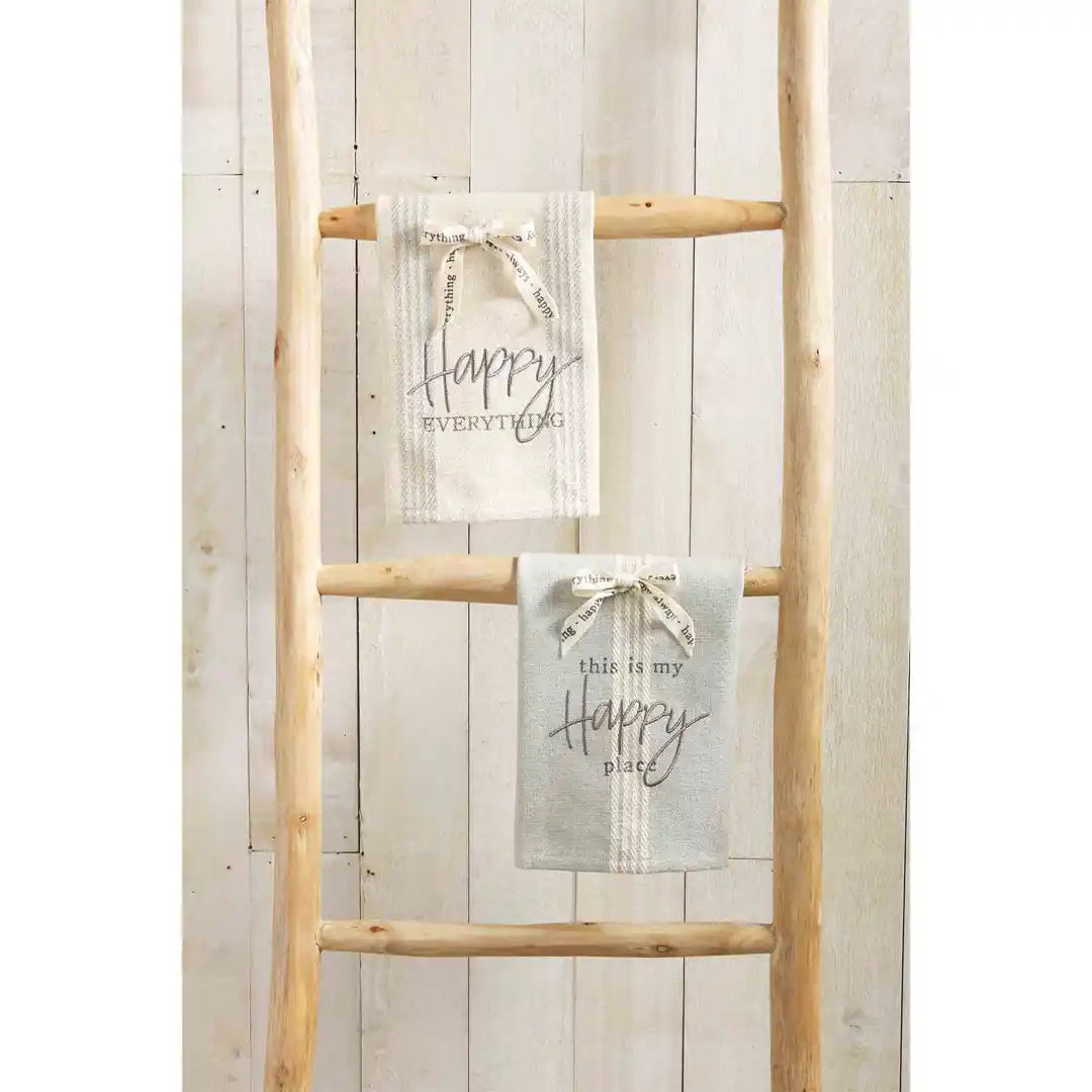 Happy Place Towel - Zinnias Gift Boutique