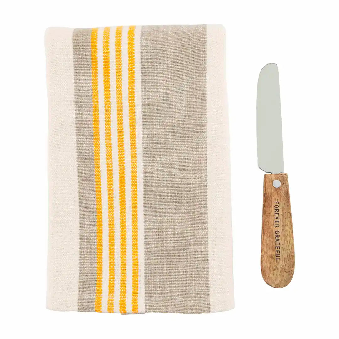 Pumpkin Towel and Spreader Set - Zinnias Gift Boutique