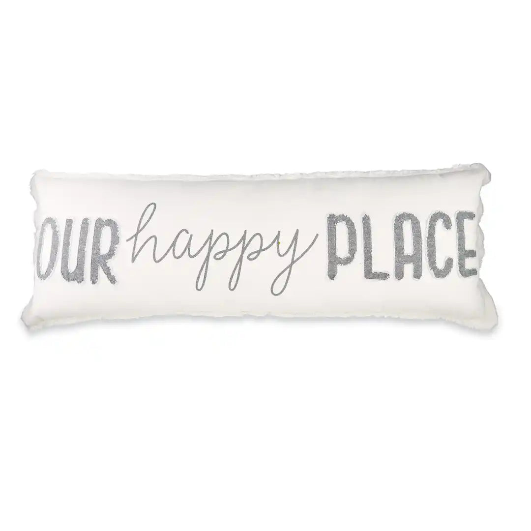 Our Happy Long Pillow - Zinnias Gift Boutique