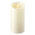 3"x9" Cream Pillar flameless - Zinnias Gift Boutique