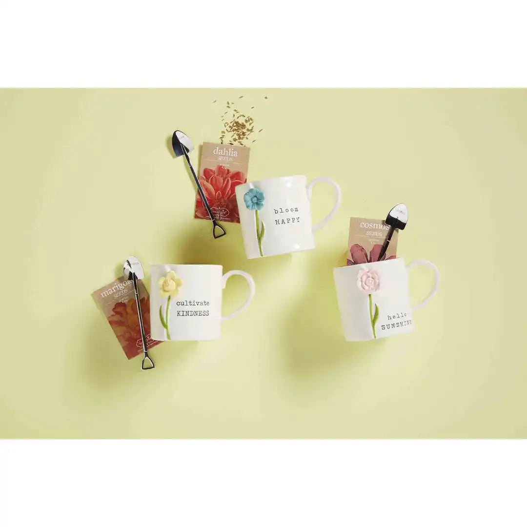 Bloom Mug Seeds Market Set - Zinnias Gift Boutique