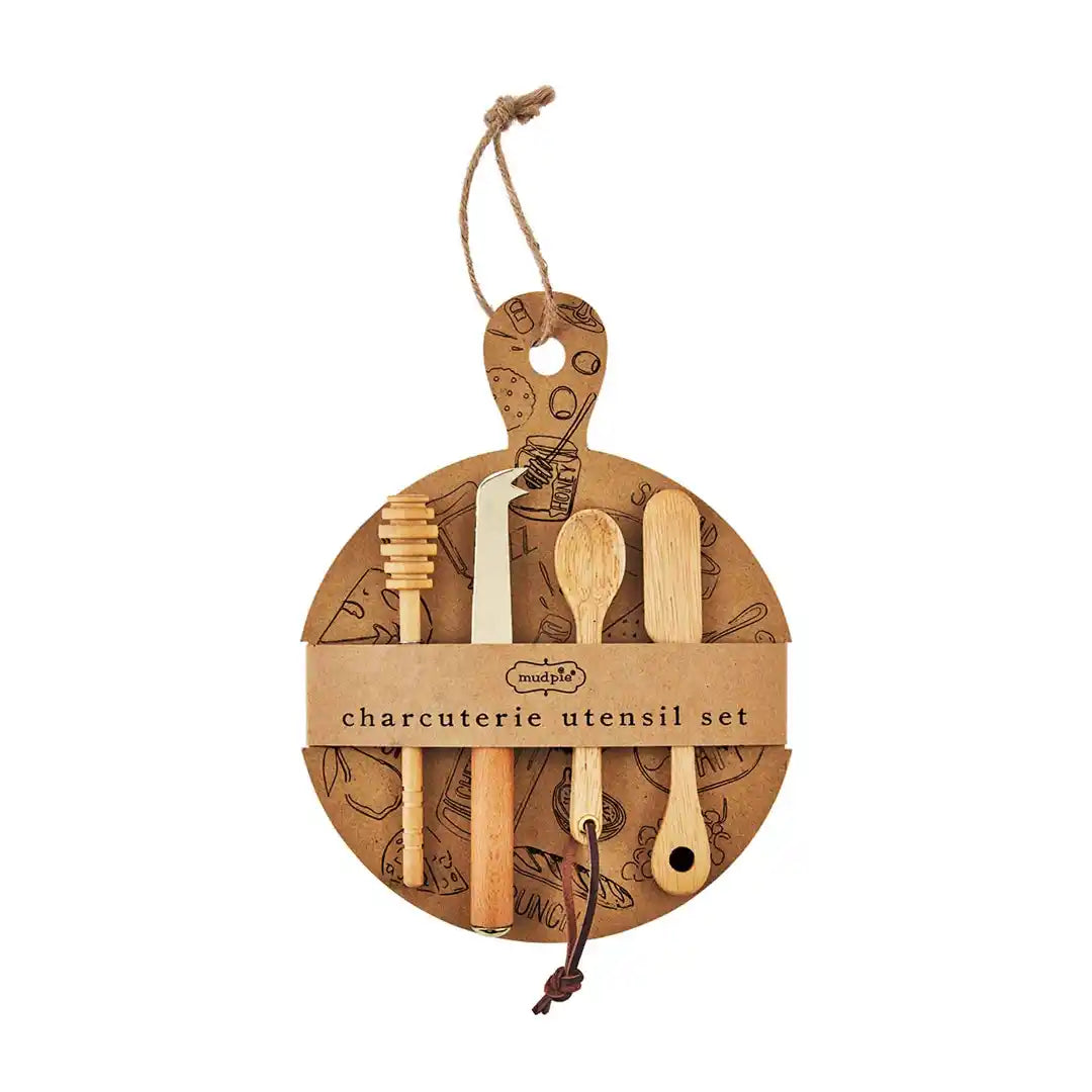Charcuterie Utensils and Board - Zinnias Gift Boutique