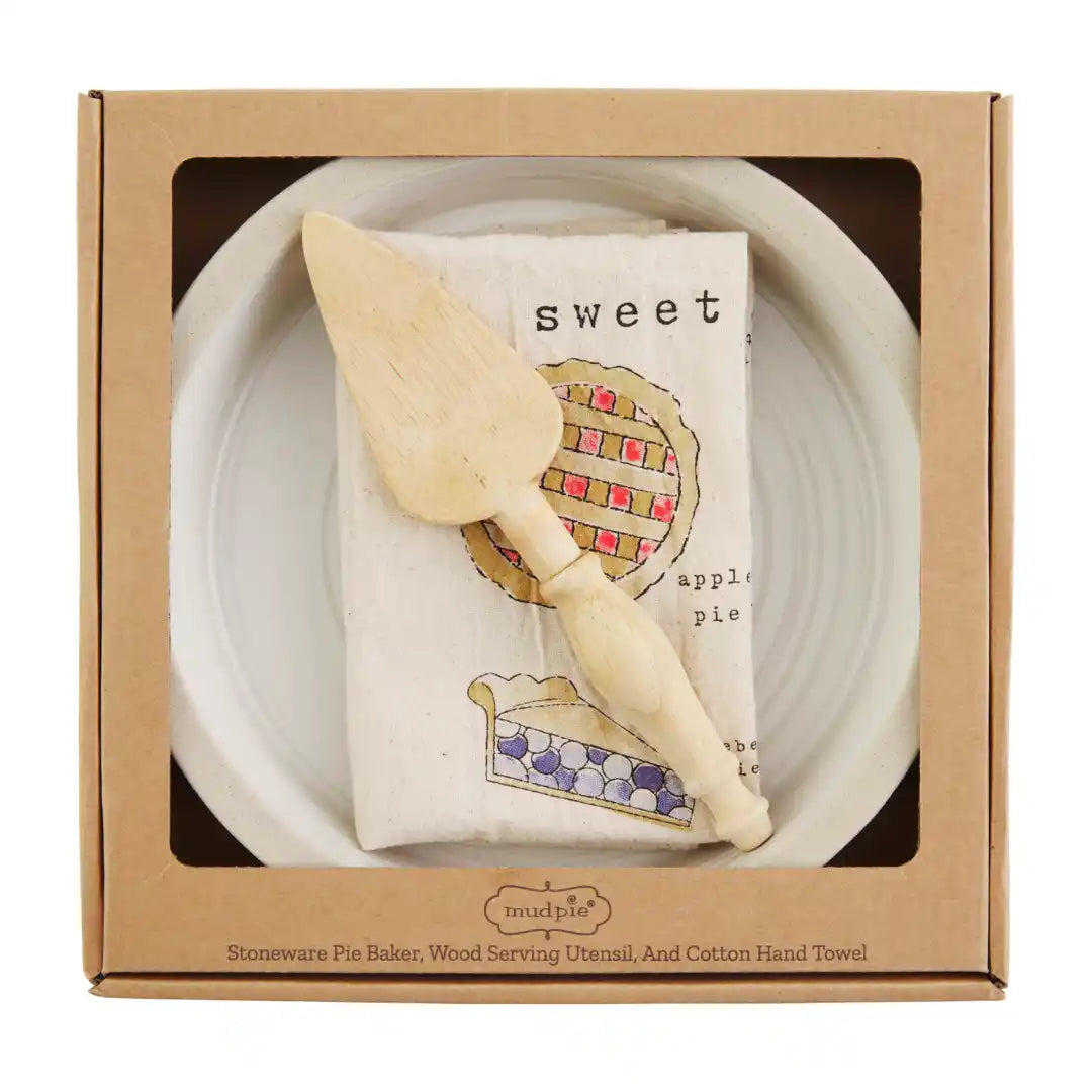Boxed Pie Plate Set - Zinnias Gift Boutique