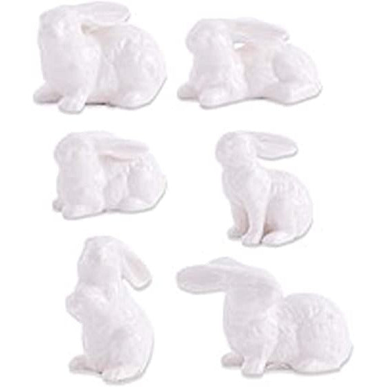 Porcelain Bunny 2.5&quot; - Zinnias Gift Boutique