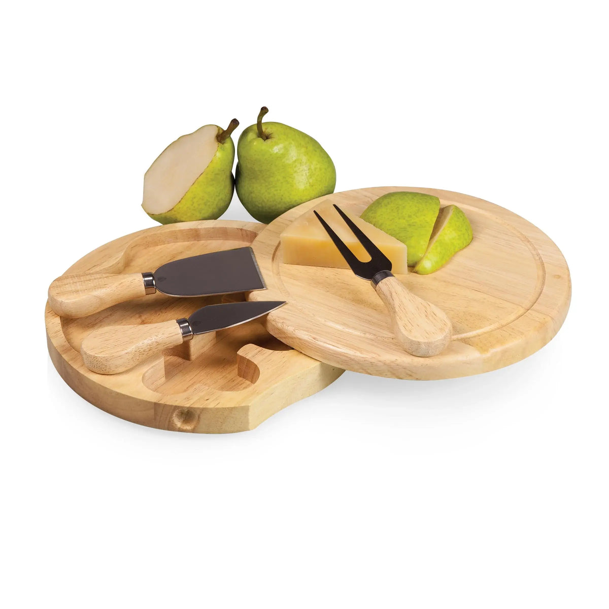 Brie Cheese Board - Parawood - Zinnias Gift Boutique