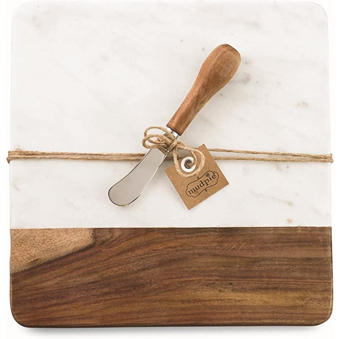 Chip Marble Tree Cutting Board - Zinnias Gift Boutique