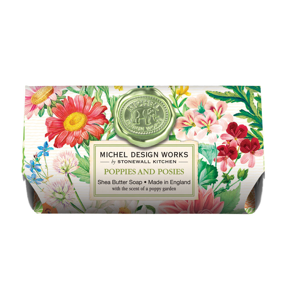 Poppies Posies Bar Soap - Zinnias Gift Boutique
