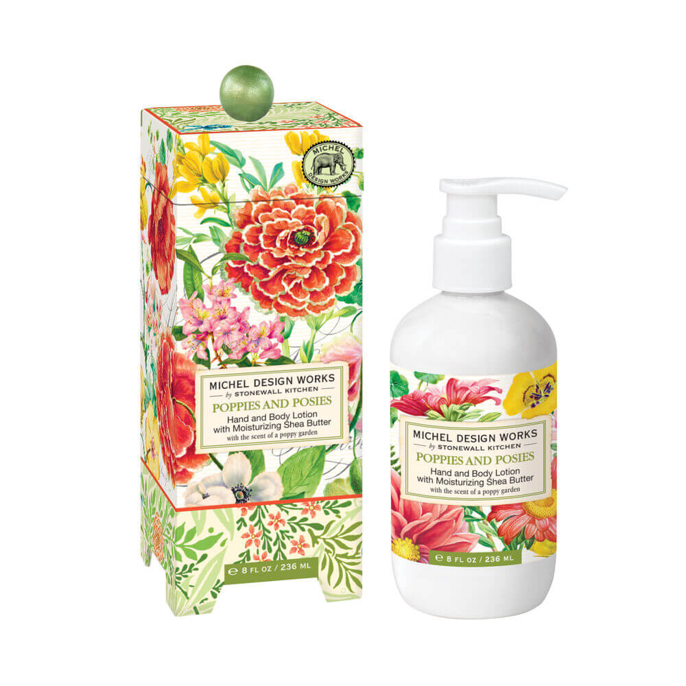 Poppies and Posies Lotion - Zinnias Gift Boutique