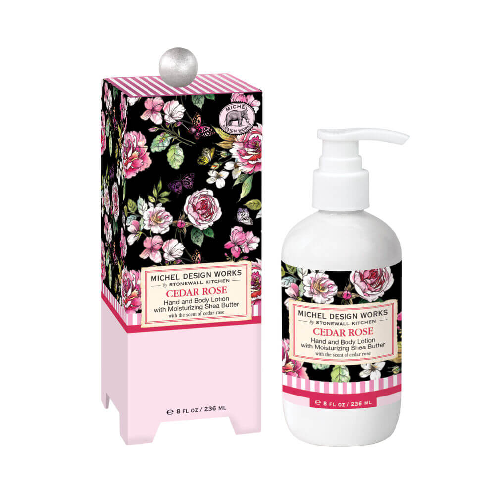 Cedar Rose Lotion - Zinnias Gift Boutique