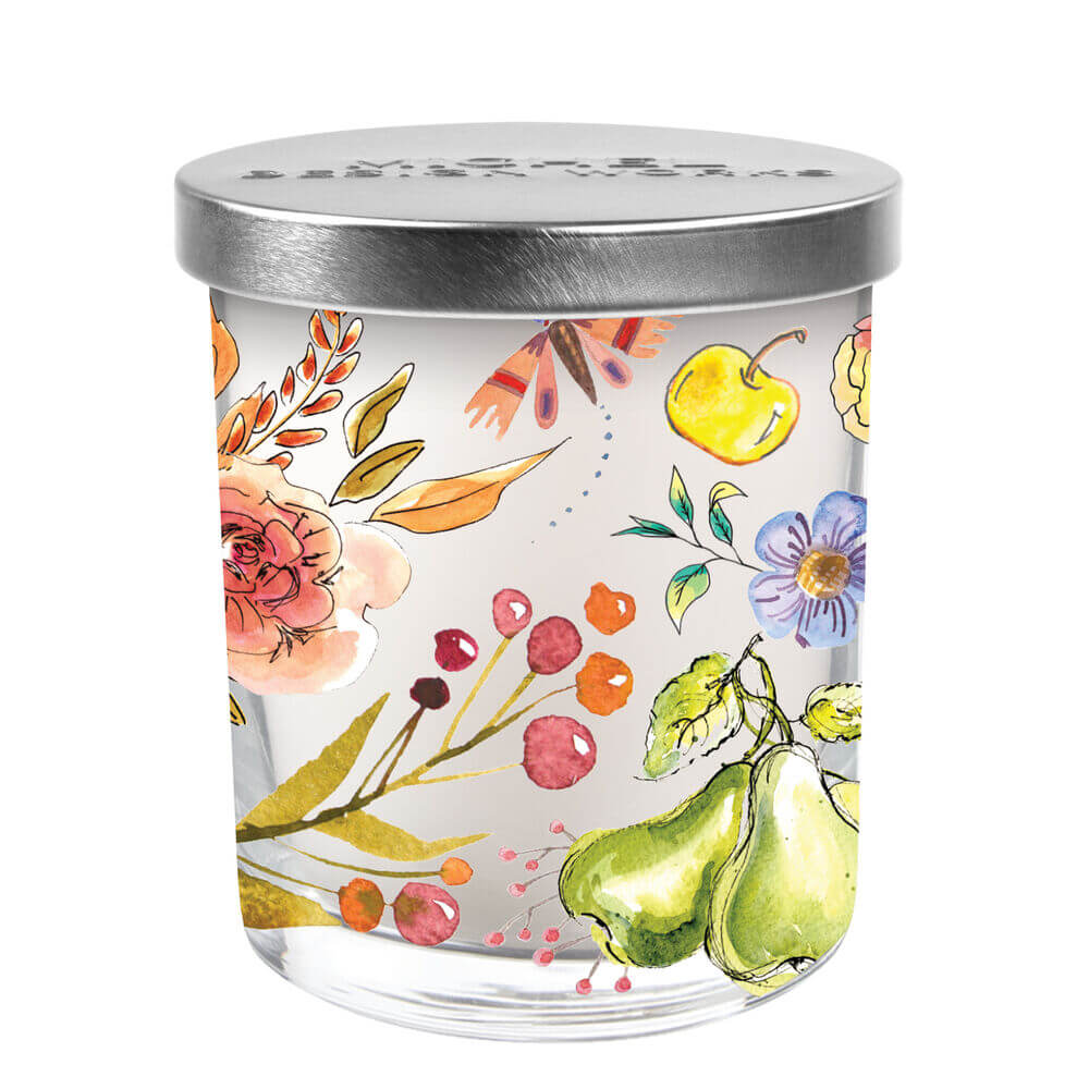 Jubilee Candle Jar with Lid - Zinnias Gift Boutique