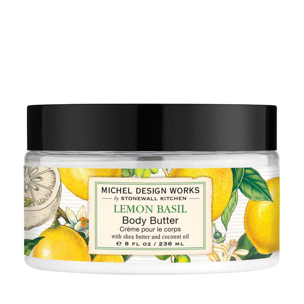Lemon Basil Body Butter - Zinnias Gift Boutique