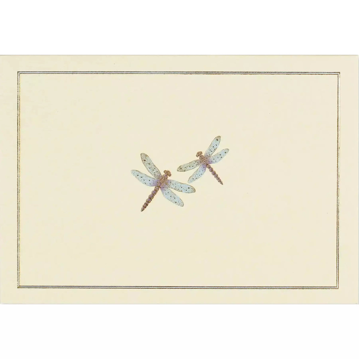 Note Card Blue Dragonflies - Zinnias Gift Boutique