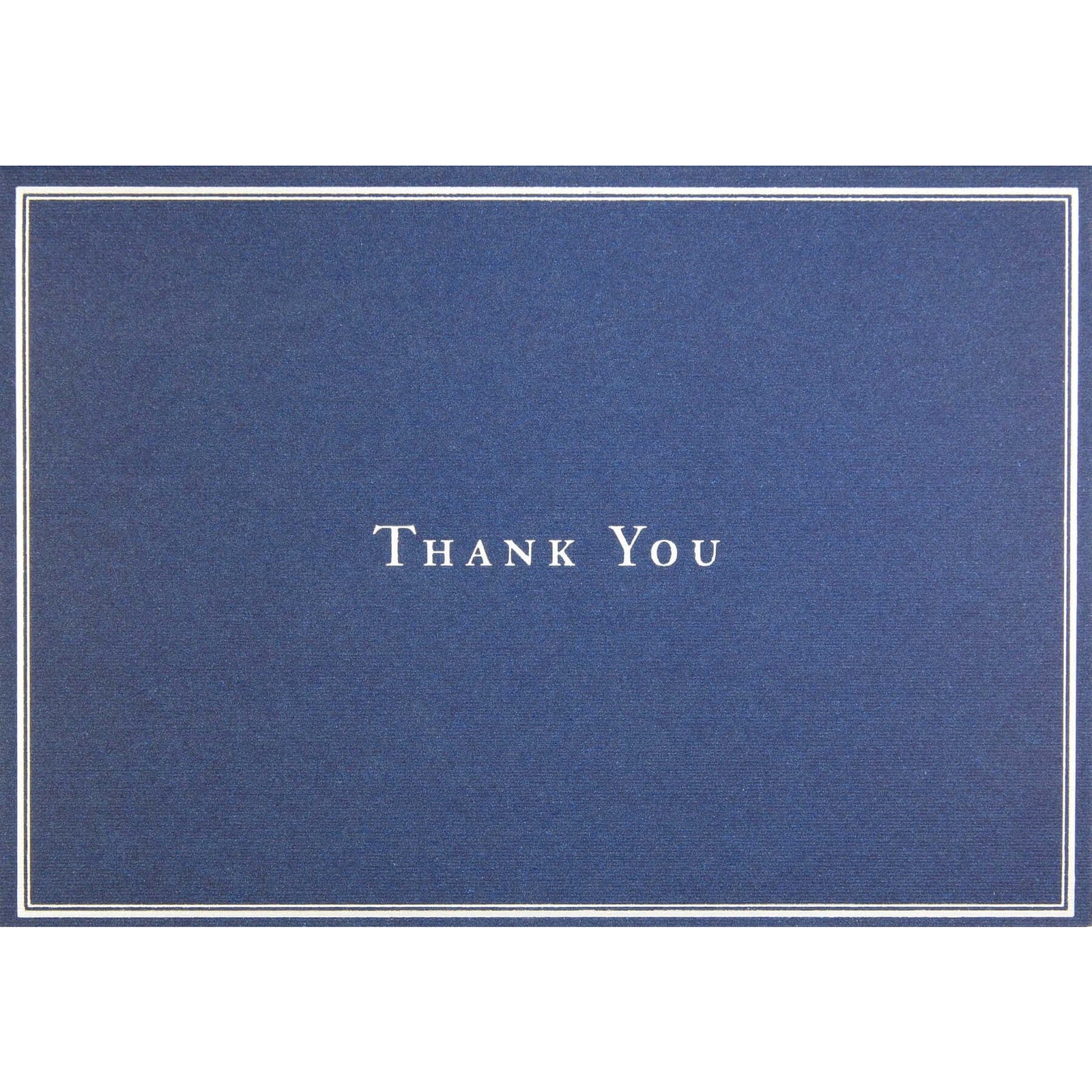 Navy Blue Thank You Notes - Zinnias Gift Boutique
