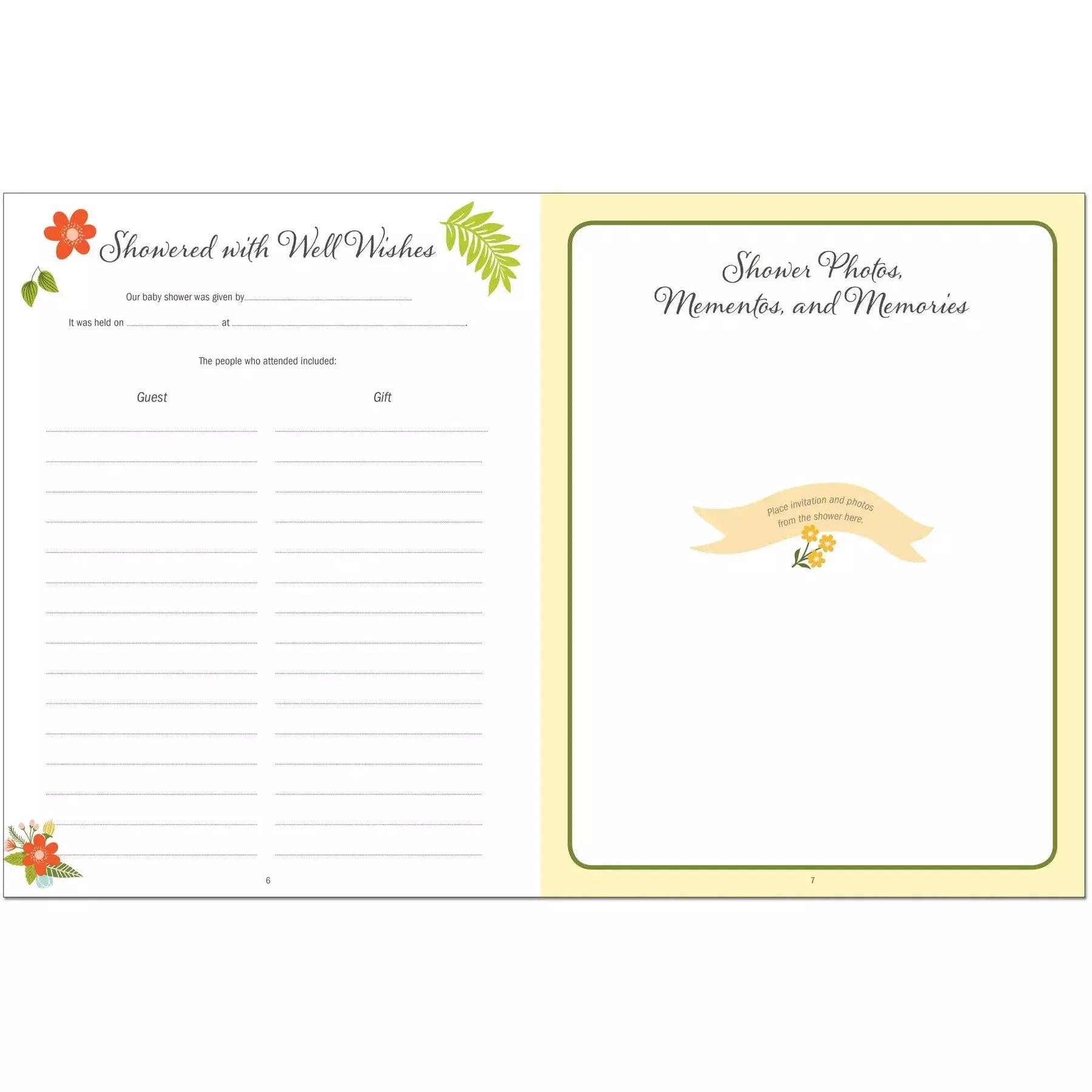 Baby's Book: The First Five Years (Woodland Friends) - Zinnias Gift Boutique