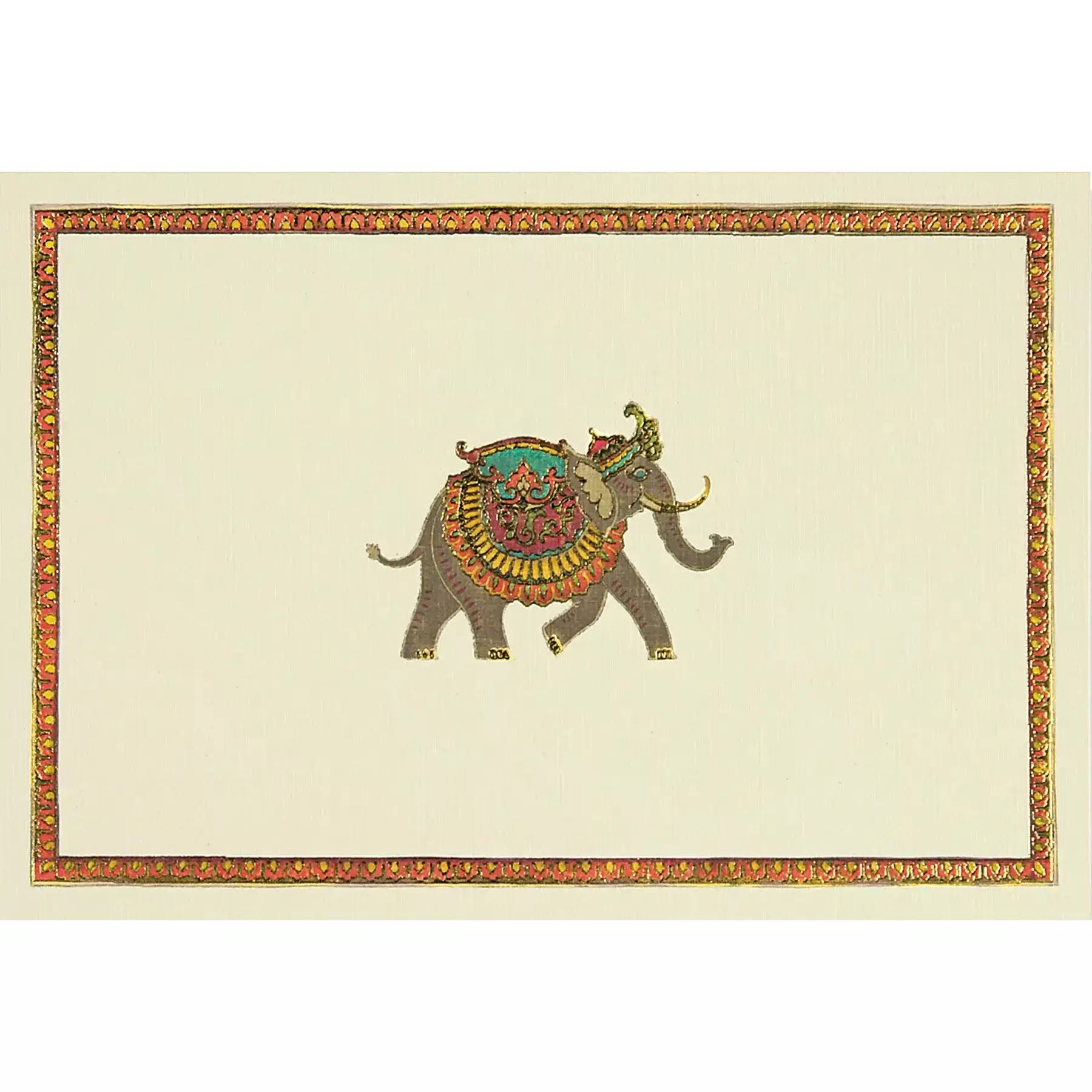 Elephant Festival Note Cards - Zinnias Gift Boutique