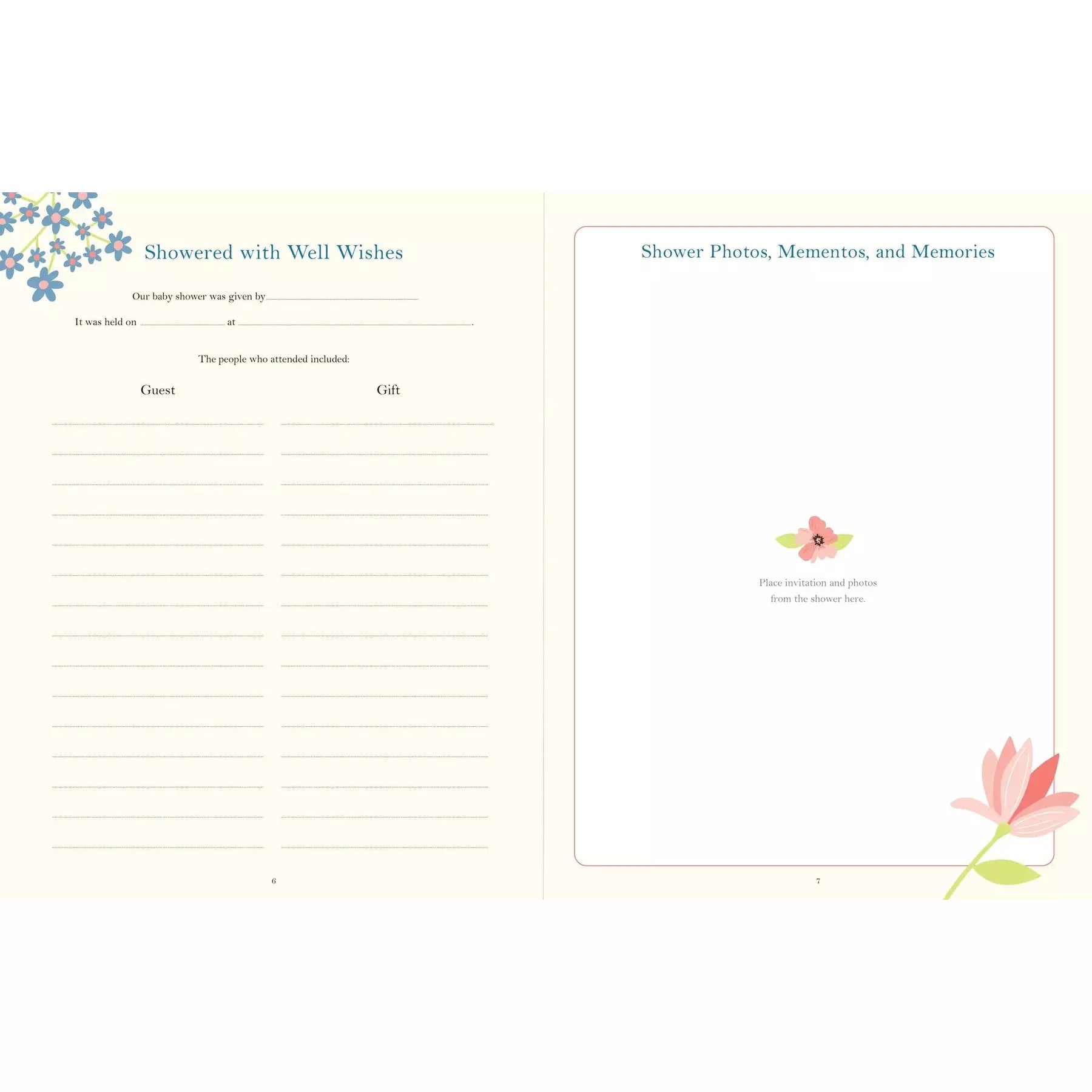 Baby's Memory Book: Classic - Zinnias Gift Boutique