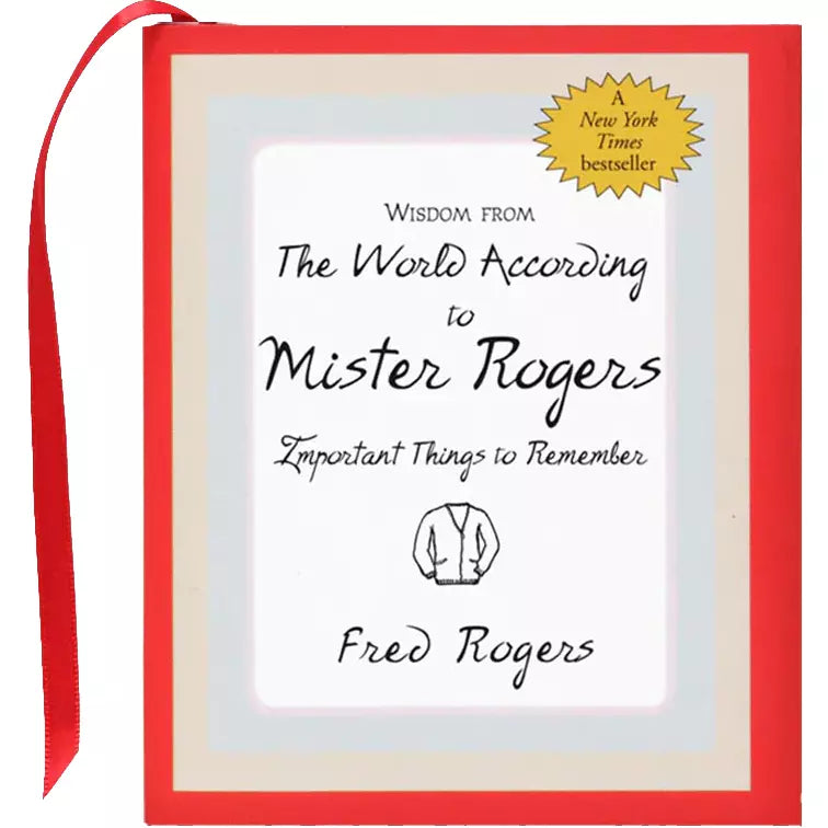 Wisdom from The World According to Mister Rogers Mini Book - Zinnias Gift Boutique